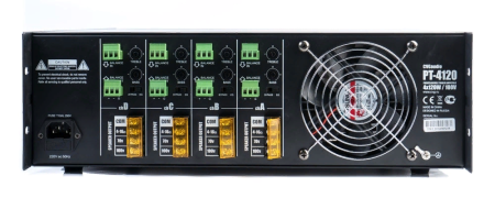 CVGaudio PT-4120, профессиональный четырехканальный усилитель мощности