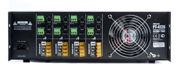 CVGaudio PT-4120, профессиональный четырехканальный усилитель мощности CVGaudio PT-4120, профессиональный четырехканальный усилитель мощности