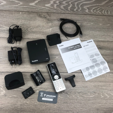 Yealink W53P, беспроводной DECT ip-телефон Yealink W53P, беспроводной DECT ip-телефон
