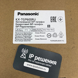 Panasonic KX-TGP600RUB, SIP DECT Телефон (черный)