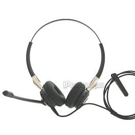 Jabra BIZ 2400 Duo (2409-320-104), профессиональная телефонная гарнитура для контакт и call-центров