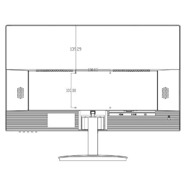 Uniview MW3222-V, монитор 21,5"