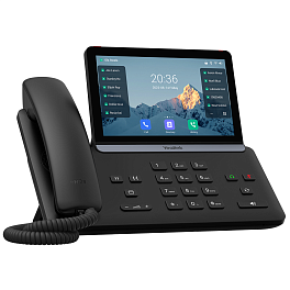 Yealink SIP-T88W, ip-телефон (7" экран, Android, WiFi, Bluetooth, USB, PoE, GigE, без камеры, без БП)