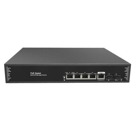 Prestel NS2-4C1-130P-2F1, poe l2+ коммутатор