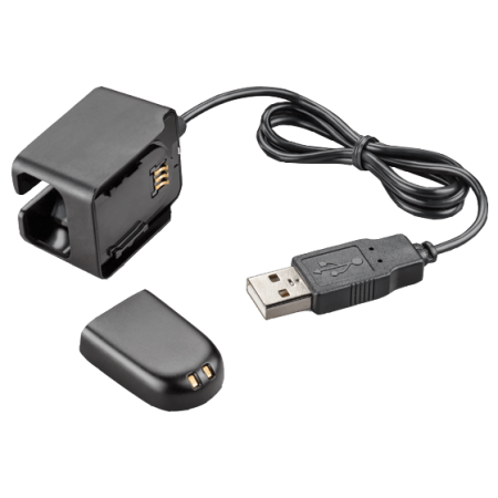 Plantronics комплект для зарядки: аккумулятор, ЗУ от USB, держатель гарнитуры (W740,W440,CS540)