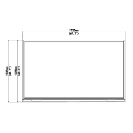 Uniview MW3575-U-E, интерактивная панель 75" Uniview MW3575-U-E, интерактивная панель 75"