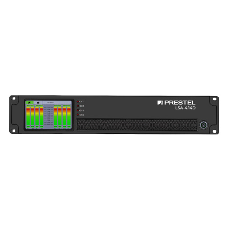 Prestel LSA-4.14D, усилитель мощности 4-канальный
