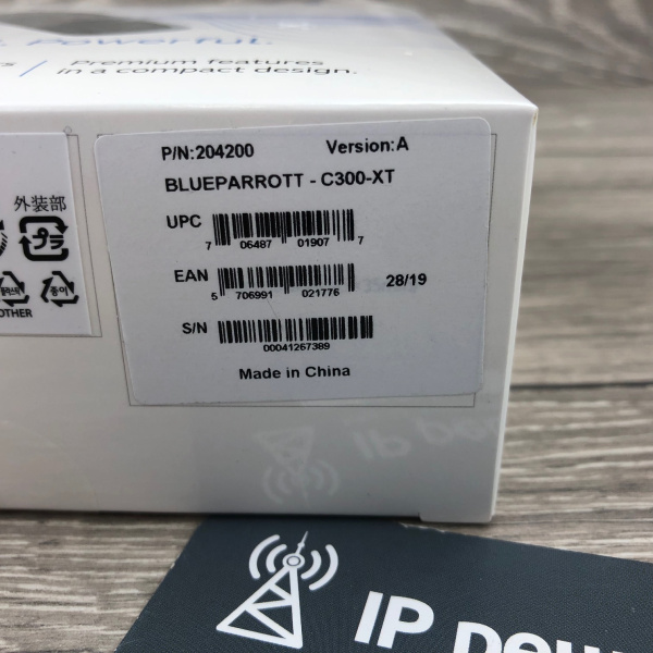 BlueParrott C300-XT HDST, Bluetooth гарнитура с высоким шумоподавлением BlueParrott C300-XT HDST, Bluetooth гарнитура с высоким шумоподавлением