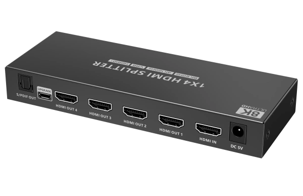 Lenkeng LKV864, разветвитель (сплиттер) 1×4 HDMI, 8K