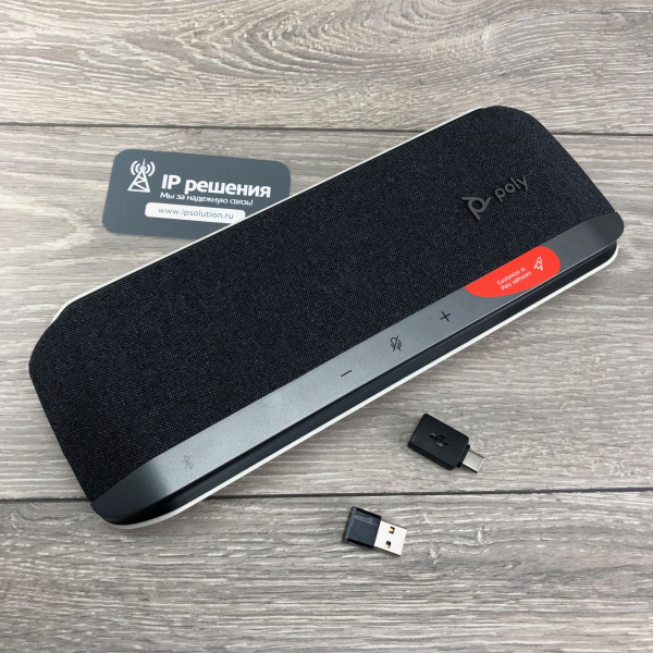 Poly Sync 40+ (218764-01),  спикерфон для компьютера и мобильных устройств  (USB-A+C, адаптер BT600, MS Teams) Poly Sync 40+ (218764-01),  спикерфон для компьютера и мобильных устройств  (USB-A+C, адаптер BT600, MS Teams)