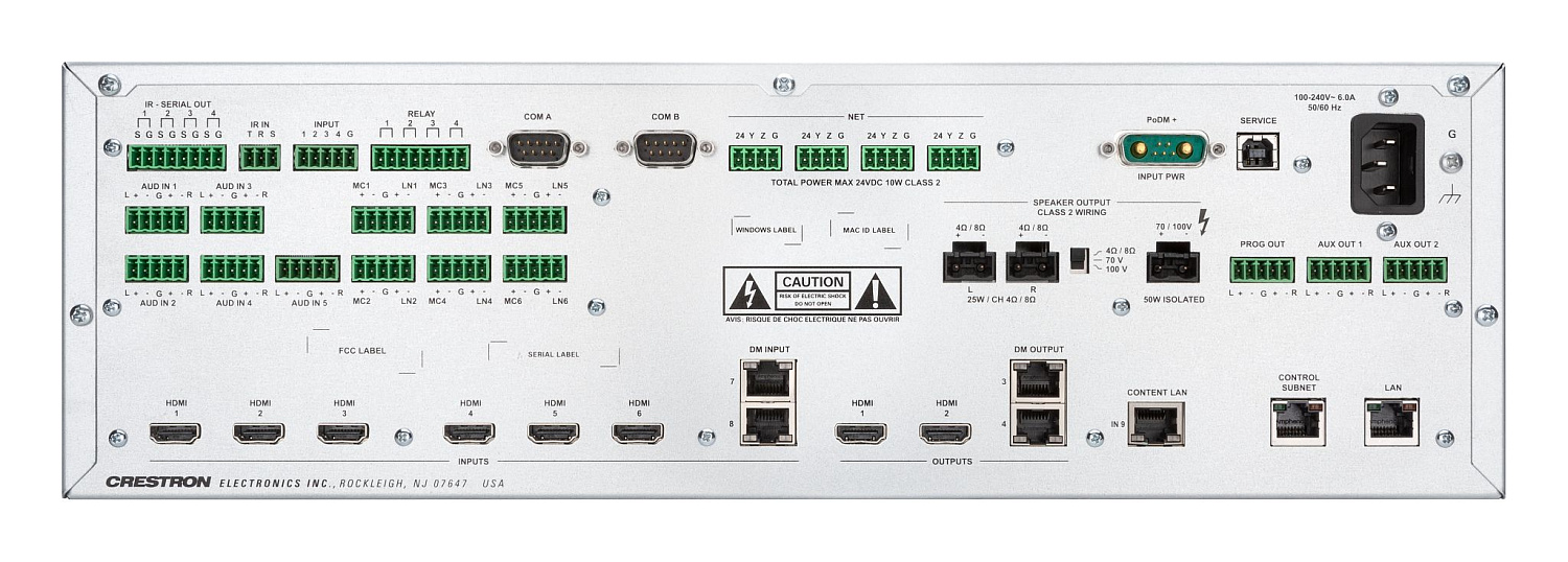 Crestron DMPS3-4K-350-C, презентационная система 3-series® 4k digitalmedia™ 350