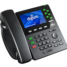 Digium D65 - IP-телефон, 6 SIP линий, POE, 1Гб порт, Bluetooth