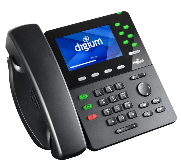 Digium D65 - IP-телефон, 6 SIP линий, POE, 1Гб порт, Bluetooth Digium D65 - IP-телефон, 6 SIP линий, POE, 1Гб порт, Bluetooth