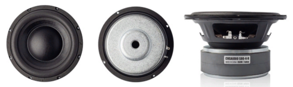 CVGaudio S80-4-R, динамическая головка НЧ диапазона (сабвуфер) CVGaudio S80-4-R, динамическая головка НЧ диапазона (сабвуфер)