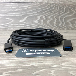 Prestel USB-E3030, оптический гибридный кабель-удлинитель USB3.0 (30 метров)