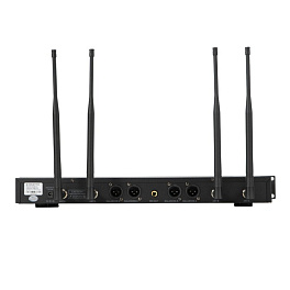 CleverMic RHB14, радиосистема с 2 ручными и 2 петличными микрофонами CleverMic RHB14, радиосистема с 2 ручными и 2 петличными микрофонами