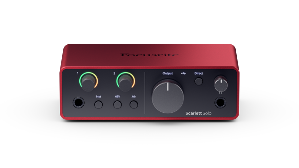 FOCUSRITE Scarlett Solo 4th Gen внешняя звуковая карта FOCUSRITE Scarlett Solo 4th Gen внешняя звуковая карта