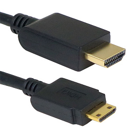 IPSOLUTION mini-HDMI - HDMI-A, видеокабель 2,1 м