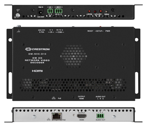 Crestron DM-NVX-D10, сетевой AV-декодер