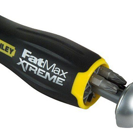 Stanley 0-69-214 - ОТВЕРТКА-ДЕРЖАТЕЛЬ "XTREME MULTI-BIT RATCHET" С ТРЕЩОТКОЙ С 10-ТЬЮ ВСТАВКАМИ