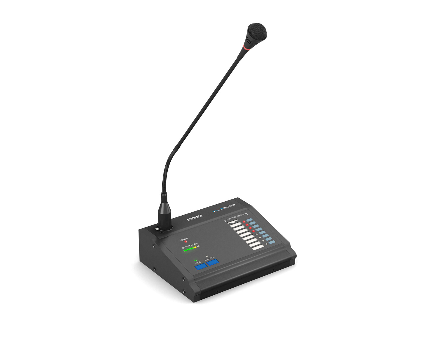 CVGaudio MCP-8, настольная микрофонная консоль на 8 зон оповещения