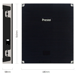 Prestel LED-V28G15, светодиодный кабинет 1,5 мм