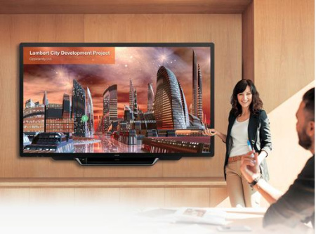 Интерактивная панель 80", LСD, 300 Кд, 4K (3840x2160), 4000:1, HDMI, DisplayPort, VGA, 10+10 Вт, 73 кг, UV2A, Fanless, Мультитач 30 касаний