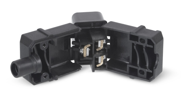 Cabeus, IEC-320-C20, вилка С20 разборная, 16А, 250 V, черная Cabeus, IEC-320-C20, вилка С20 разборная, 16А, 250 V, черная