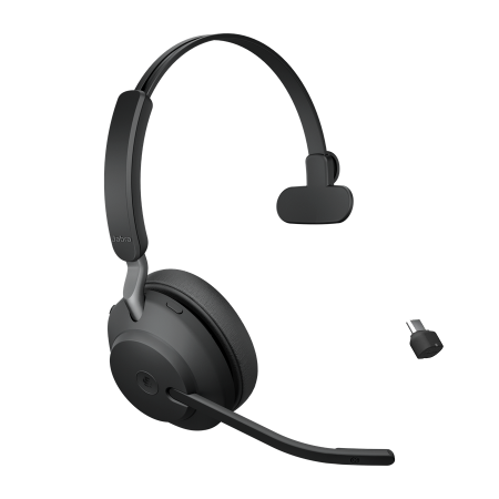 Гарнитура Jabra Evolve2 65, Link380c MS Mono Black (26599-899-899)