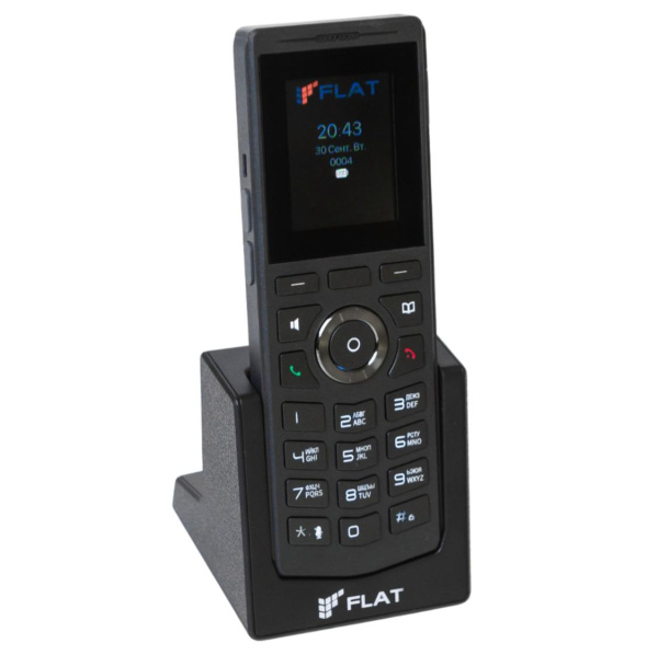 ФЛАТ-ПРО Flat-Phone WHL10, беспроводной IP-телефон (работает с базой WHL BS30)