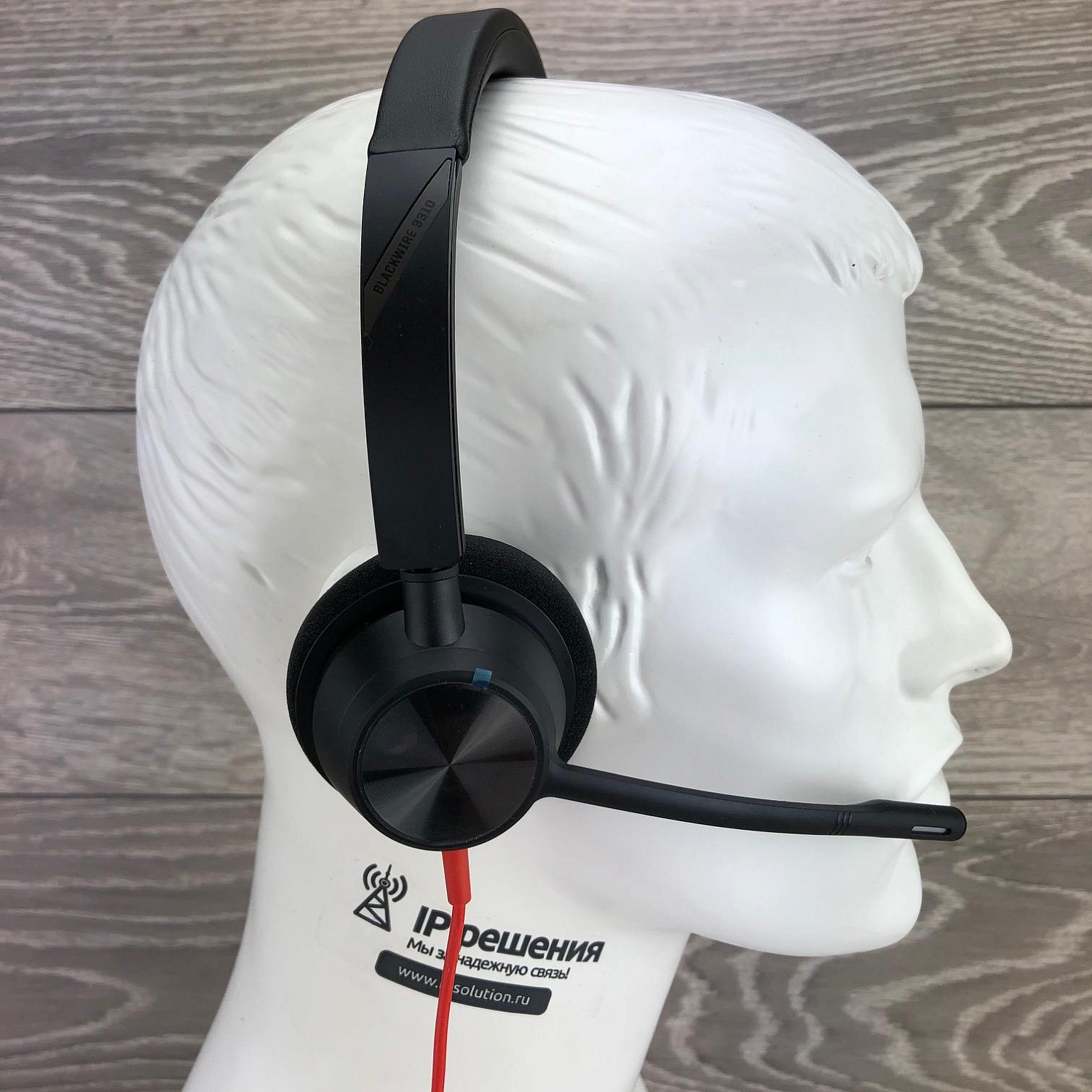 Poly Blackwire 3310 USB-A,  проводная гарнитура для компьютера Poly Blackwire 3310 USB-A,  проводная гарнитура для компьютера