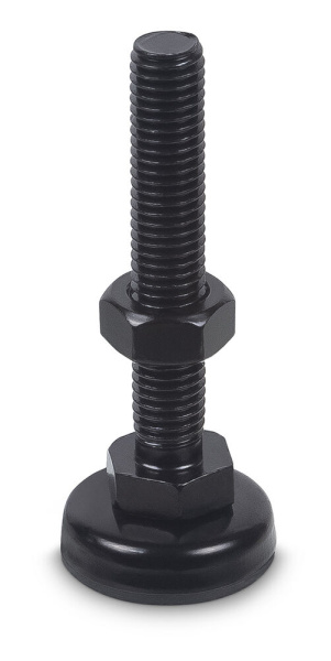 Cabeus, JF07, винтовая опора М12 для напольных шкафов серии SH-05C-, ND-05C- (1шт.)