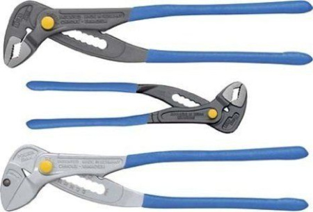 Klauke KL315 - набор из 3-х различных трубных клещей в стандартном исполнении