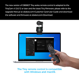 Obsbot Tiny Series Remote, пульт управления камерами Tiny