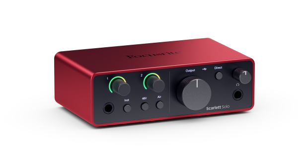 FOCUSRITE Scarlett Solo 4th Gen внешняя звуковая карта FOCUSRITE Scarlett Solo 4th Gen внешняя звуковая карта