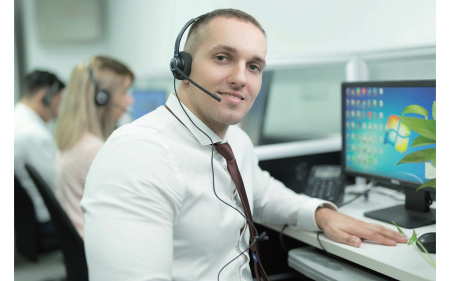 Addasound Crystal 2831, телефонная гарнитура QD