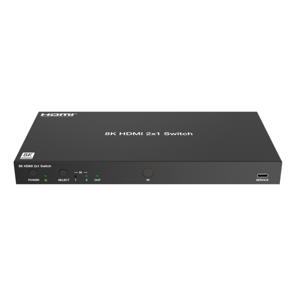 Lideo SW21CA-8K, коммутатор 2x1 HDMI 2.1