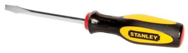 Stanley 0-60-004 - Отвертка BASIC (прямой шлиц , расширяющийся, 6.5X100мм, в/уп.) Stanley 0-60-004 - Отвертка BASIC (прямой шлиц , расширяющийся, 6.5X100мм, в/уп.)