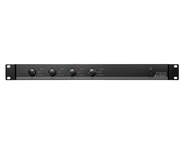 AUDAC EPA254, четырехканальный низкоомный усилитель AUDAC EPA254, четырехканальный низкоомный усилитель