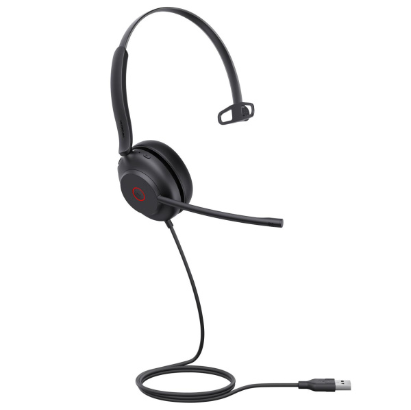 Yealink UH35 Mono UC, проводная гарнитура для компьютера Yealink UH35 Mono UC, проводная гарнитура для компьютера