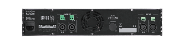 AUDAC SMA350, двухканальный низкоомный усилитель AUDAC SMA350, двухканальный низкоомный усилитель