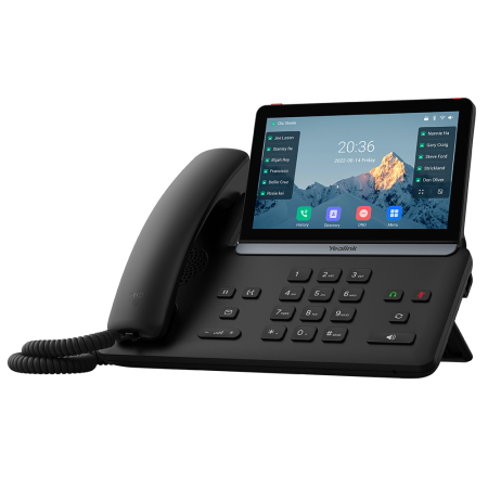 Yealink SIP-T87W, ip-телефон (7" экран, WiFi, Bluetooth, USB, PoE, GigE, без видео, без БП)