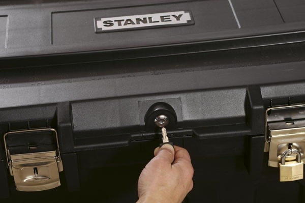 Stanley 1-93-278 - ЯЩИК С КОЛЕСАМИ "MOBILE JOB CHEST™" С ИНТЕГРИРОВАННЫМ ЗАМКОМ ПЛАСТМАССОВЫЙ (37025) 50GAL. / 94,6 X 57,8 X 58,7CM Stanley 1-93-278 - ЯЩИК С КОЛЕСАМИ "MOBILE JOB CHEST™" С ИНТЕГРИРОВАННЫМ ЗАМКОМ ПЛАСТМАССОВЫЙ (37025) 50GAL. / 94,6 X 57,8 X 58,7CM