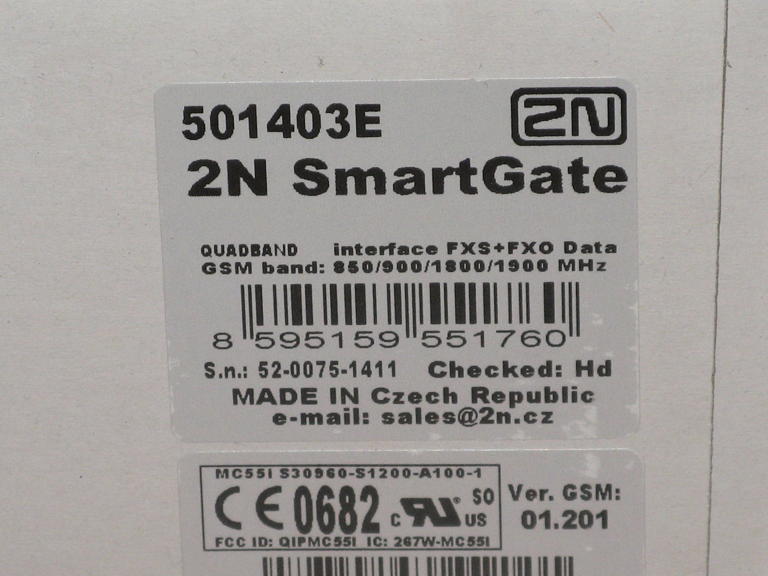 Аналоговый GSM шлюз Ateus SmartGate 2N Telekomunikace