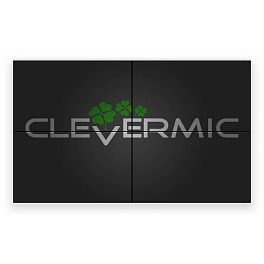 Видеостена 2x2 CleverMic DP-W46-3.5-500 92"