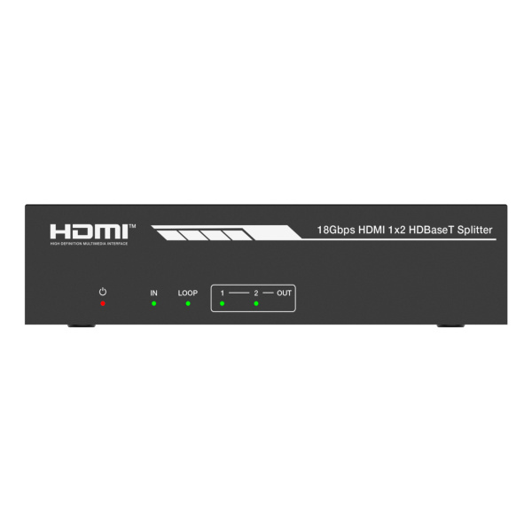 Prestel SP-H2-12T150, сплиттер hdmi 2.0 1:2 hdbaset