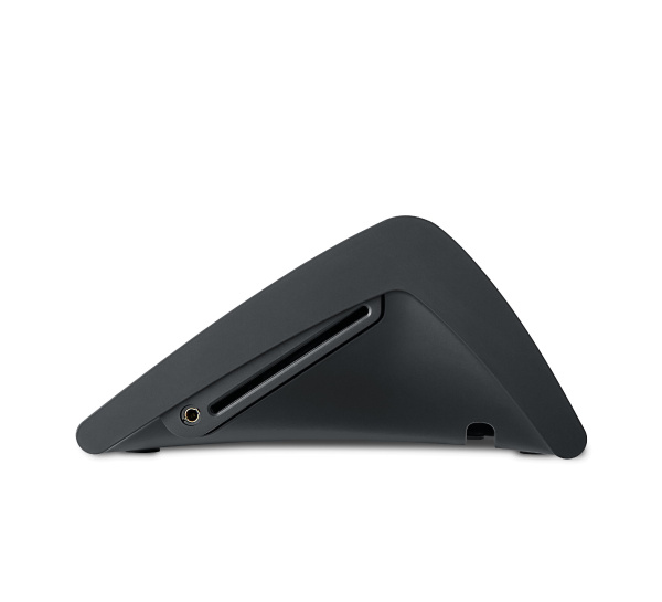 Настольный микрофонный пульт с 4,3" сенсорным экраном, громкоговорителем, считывателем ID-карт, двумя селекторами каналов