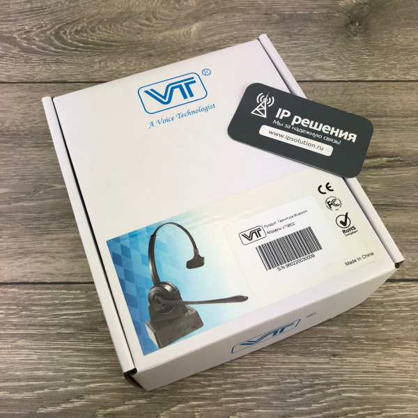 VT VT9602, беспроводная моноауральная Bluetooth-гарнитура с HD-звуком  VT VT9602, беспроводная моноауральная Bluetooth-гарнитура с HD-звуком