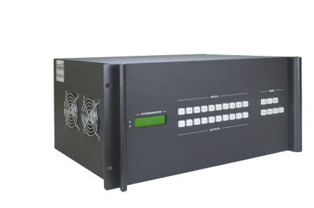 Модульный матричный коммутатор Digis MMA-32N, 32х32 (шасси), 4K, RS232, IR, TCP/IP