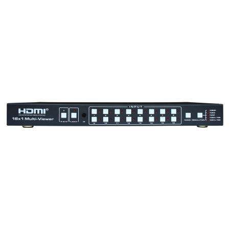 Prestel SW-H161MVS, бесподрывный коммутатор HDMI 16x1